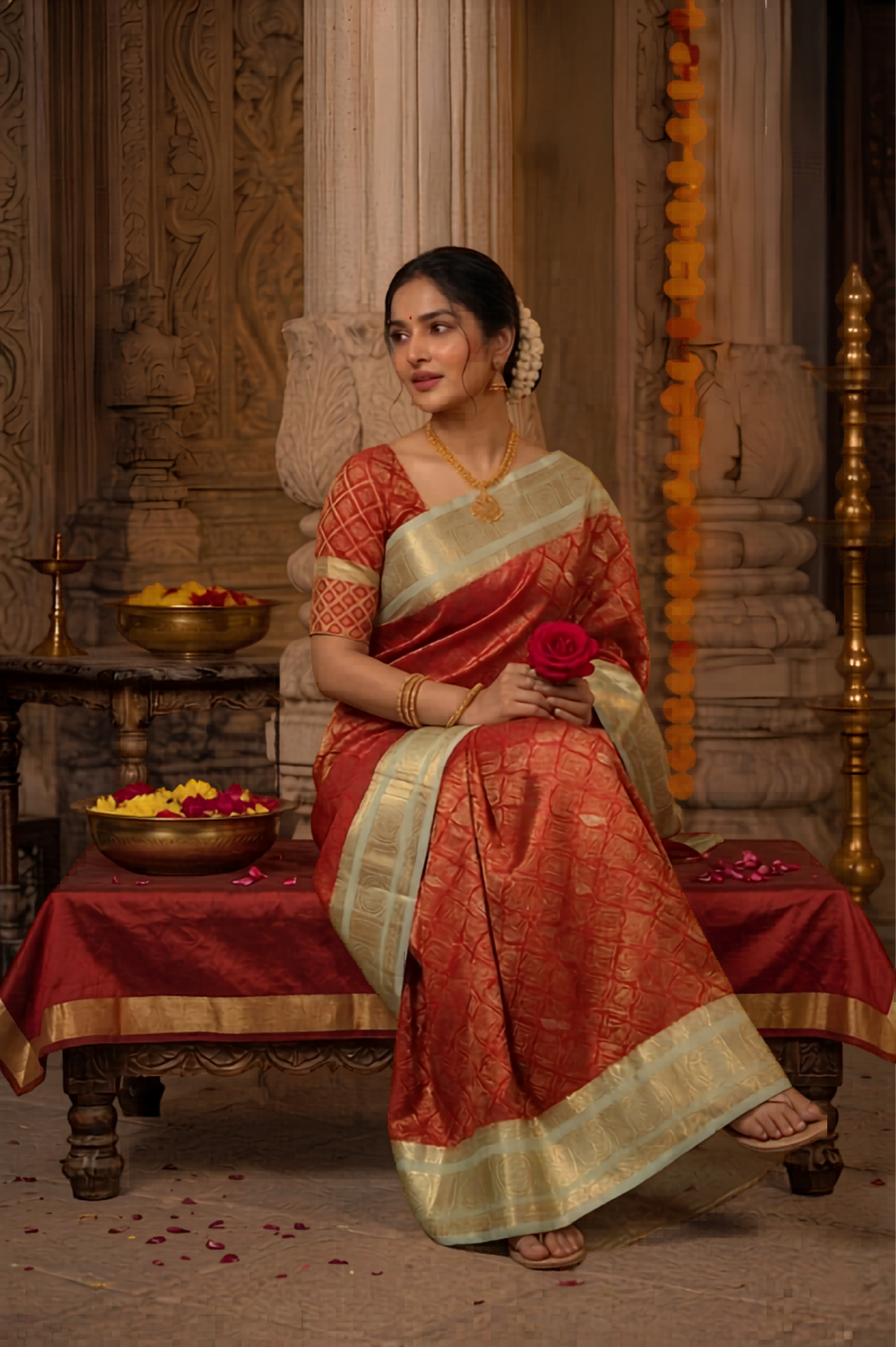 ANDAL PATTU SAREES
